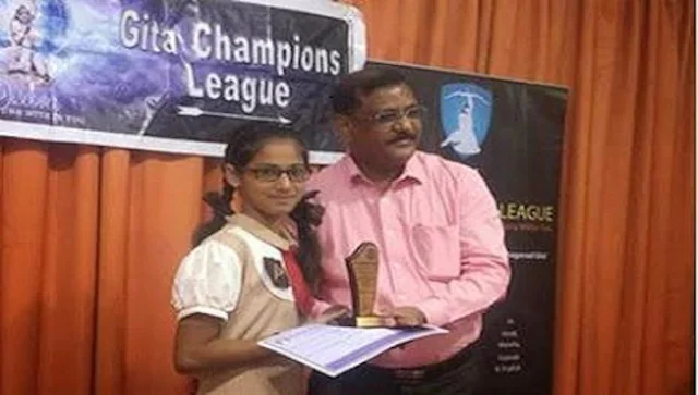 Humanity is ultimate religion, says Muslim girl after winning competition on Gita