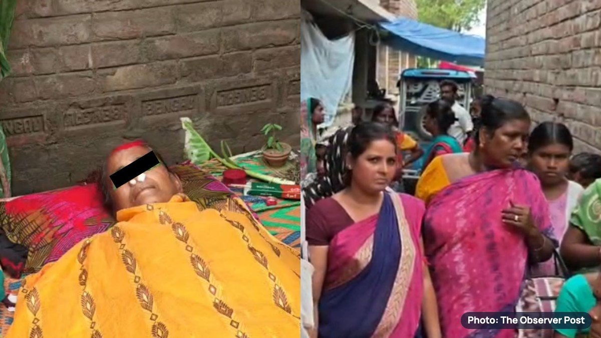 Muslim villagers fund Hindu woman's cremation in Murshidabad (photo: The Observer Post)